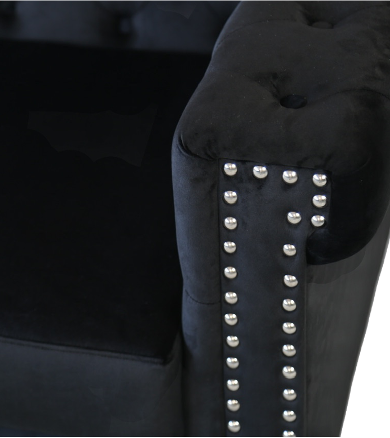 OR-080 Retro amerikansk soffa för tre
